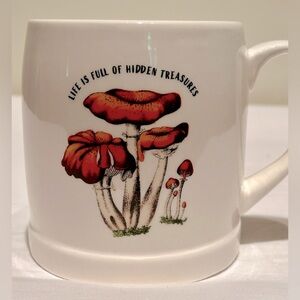 Large Mushroom Coffee Mug
